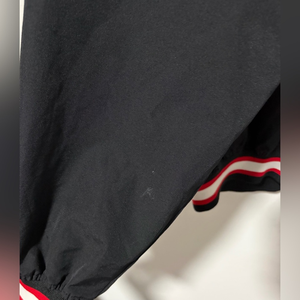 Vintage Chicago Blackhawks Starter Windbreaker Pullover - Mens size Large Korea - Picture 4 of 7